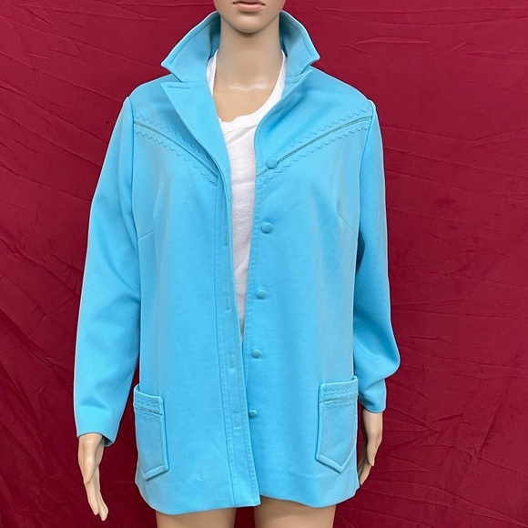 Vintage 1970’s Lady Mendel Knits of Distinction Jacket size Large - Picture 2 of 9